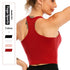 Sports Vest Women's Running Yoga Fitness Sports Bra  Simple Shoulder Strap Sports Vest